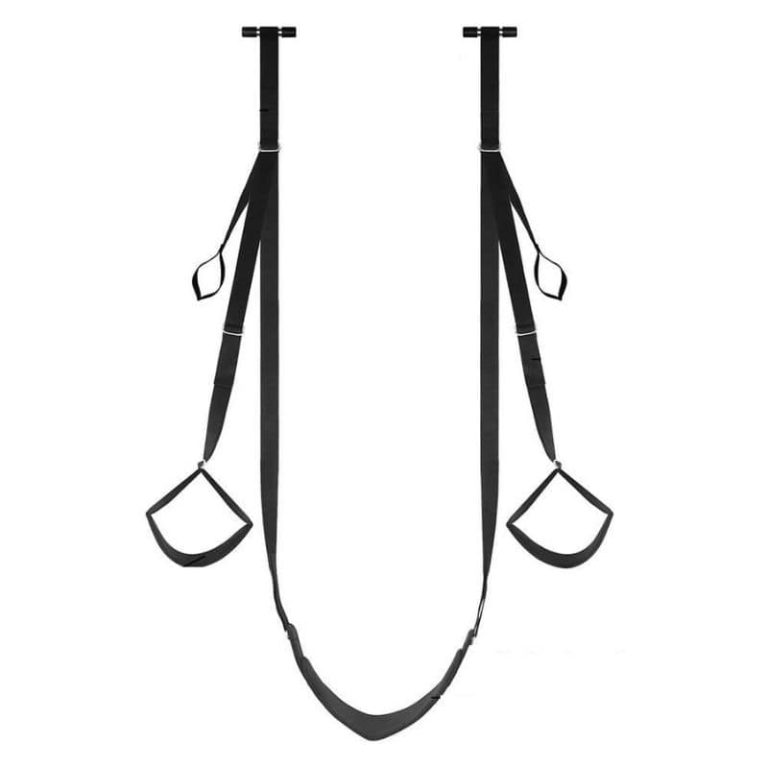 Balançoire Sexuelle de Porte avec Siège Noir - BDSM Boutique